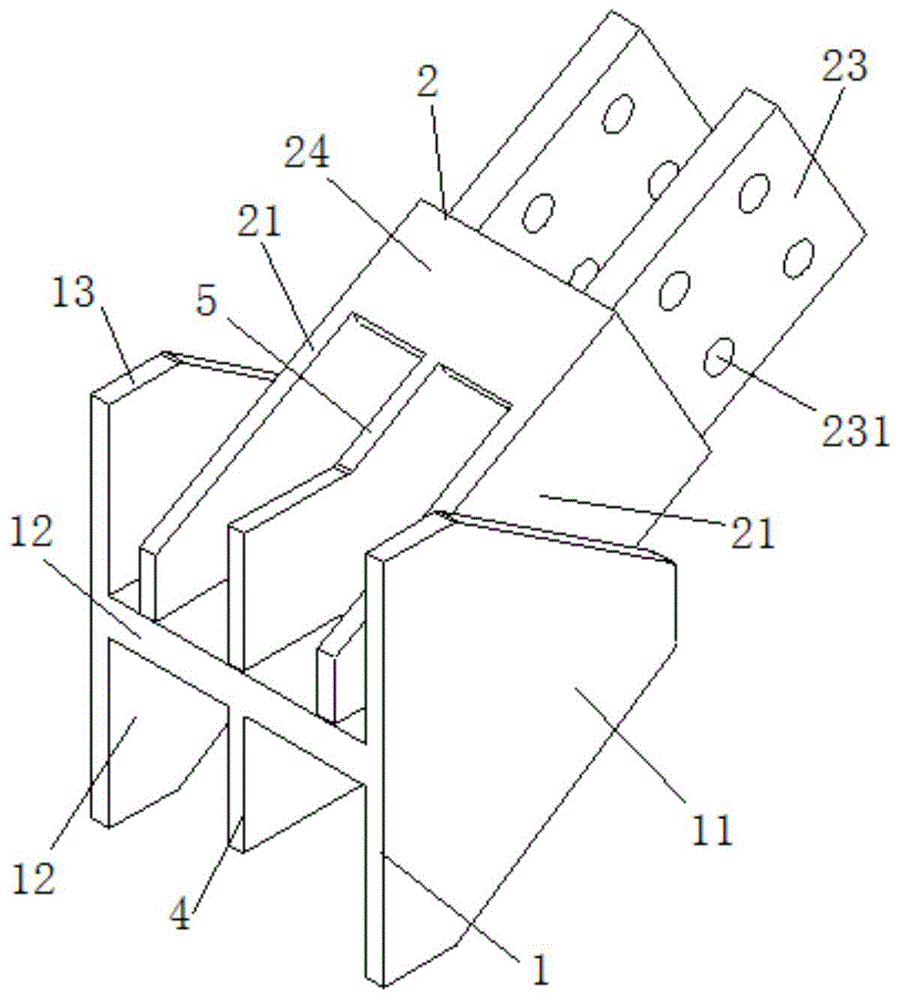 一种装配式钢框架结构支撑节点及其连接装置的制作方法