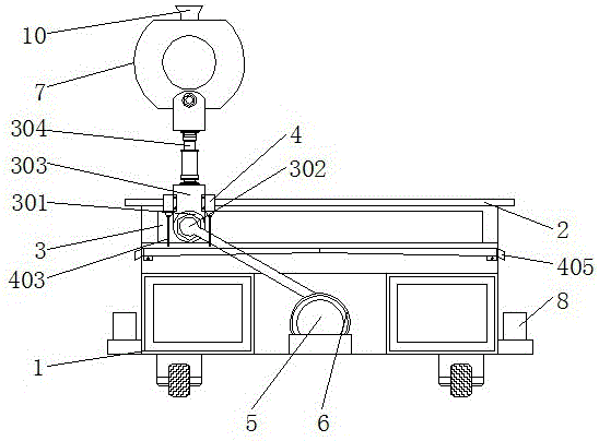 一种海绵生产用在线投料设备的制作方法