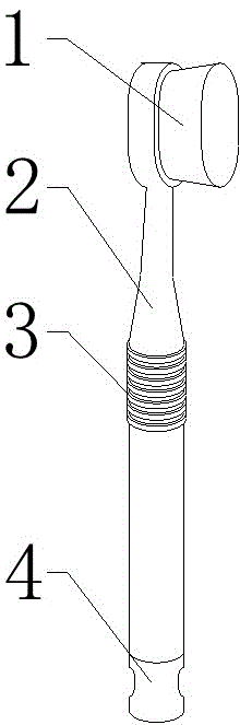 一种使用舒适度高的牙刷的制作方法
