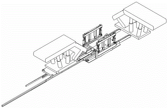 煤矿井下液压支架卸车、转向就位平台的制作方法
