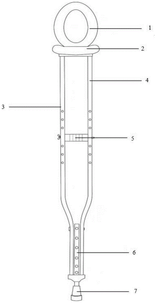 一种拐杖的制作方法