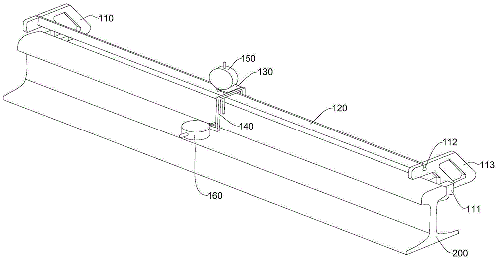 一种钢轨磨耗检测仪的制作方法