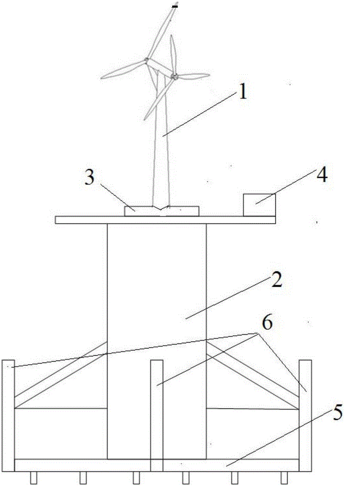 基于测风塔的可调节风电测风系统的制作方法