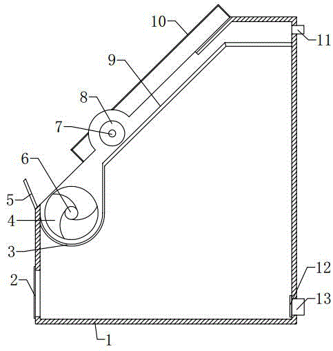 一种沼气液料的固液分离机的制作方法