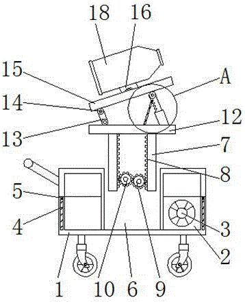 一种建筑工地扬尘治理用喷雾设备的制作方法