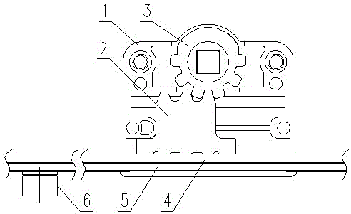 一种建筑门窗传动器的制作方法