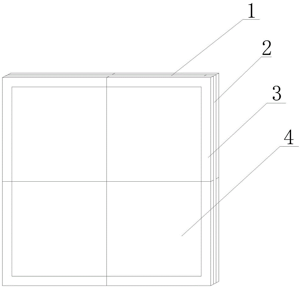 一种拼装式建筑装饰板的制作方法