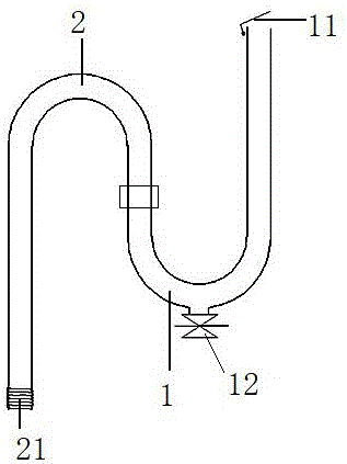 单井加热炉水封器的制作方法
