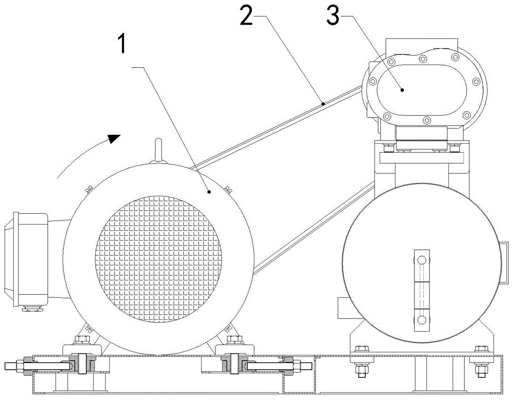 一种新型空气压缩机用皮带调整机构的制作方法