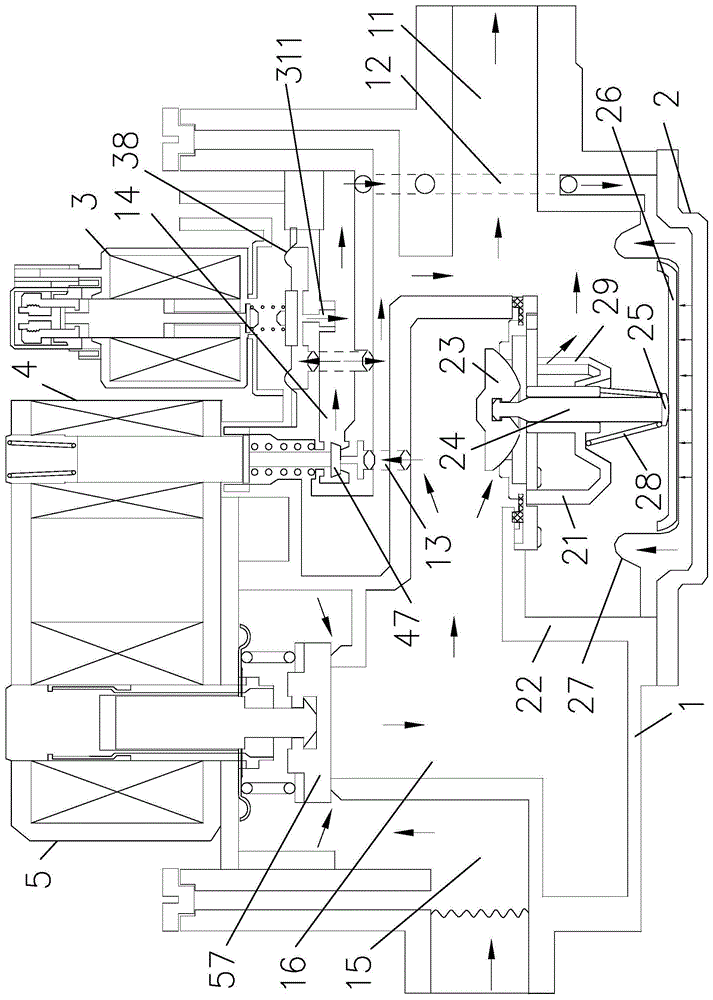 双压力控制比例阀的制作方法