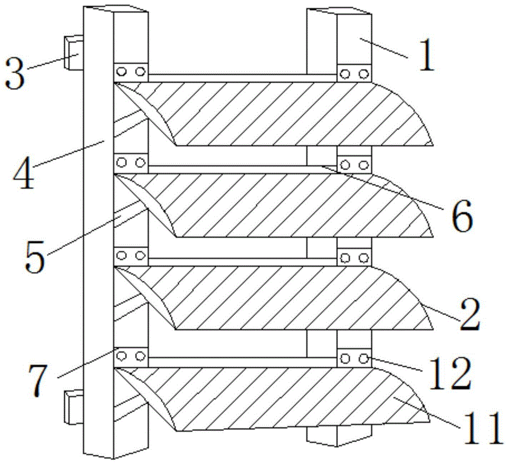 一种大型建筑用阻燃吸音铝单板系统的制作方法