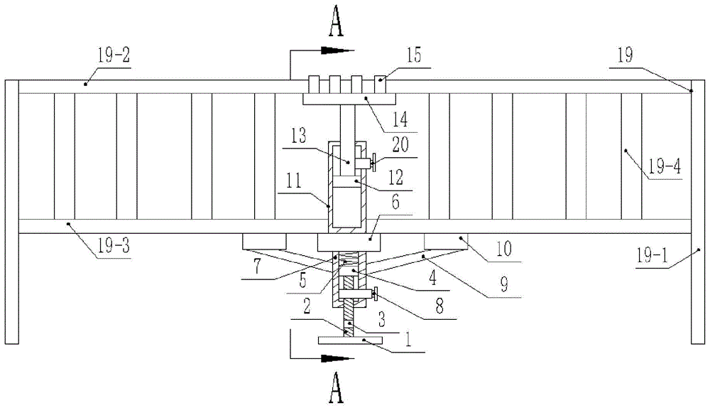 一种园林围栏支撑装置的制作方法