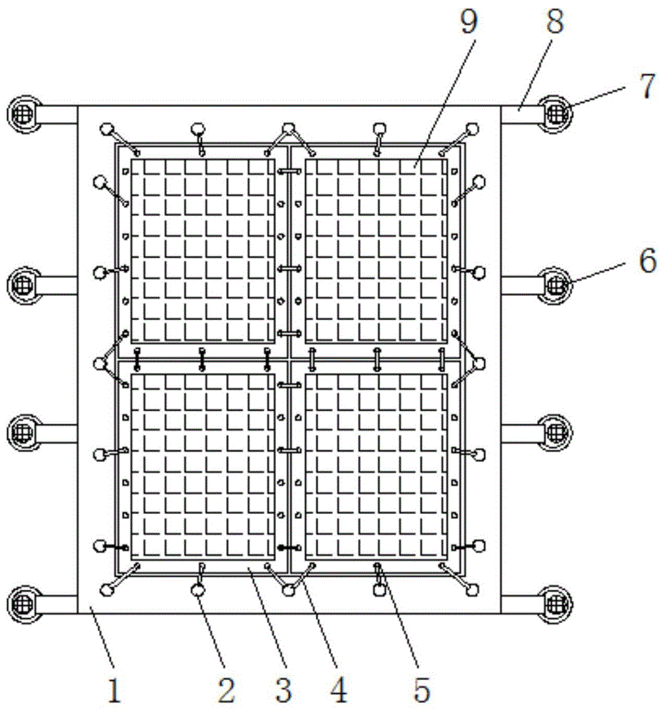 一种非金属矿石防尘网的制作方法