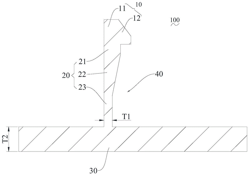 一种卡扣结构以及显示器的制作方法