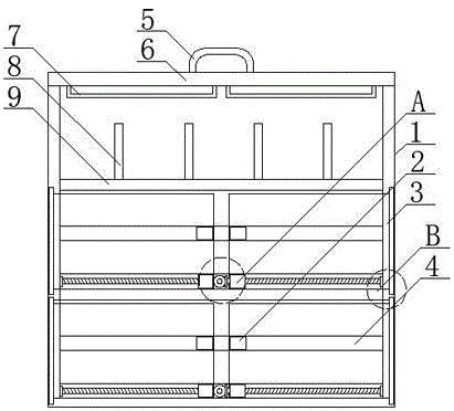 一种用于经济管理的专用工具箱的制作方法