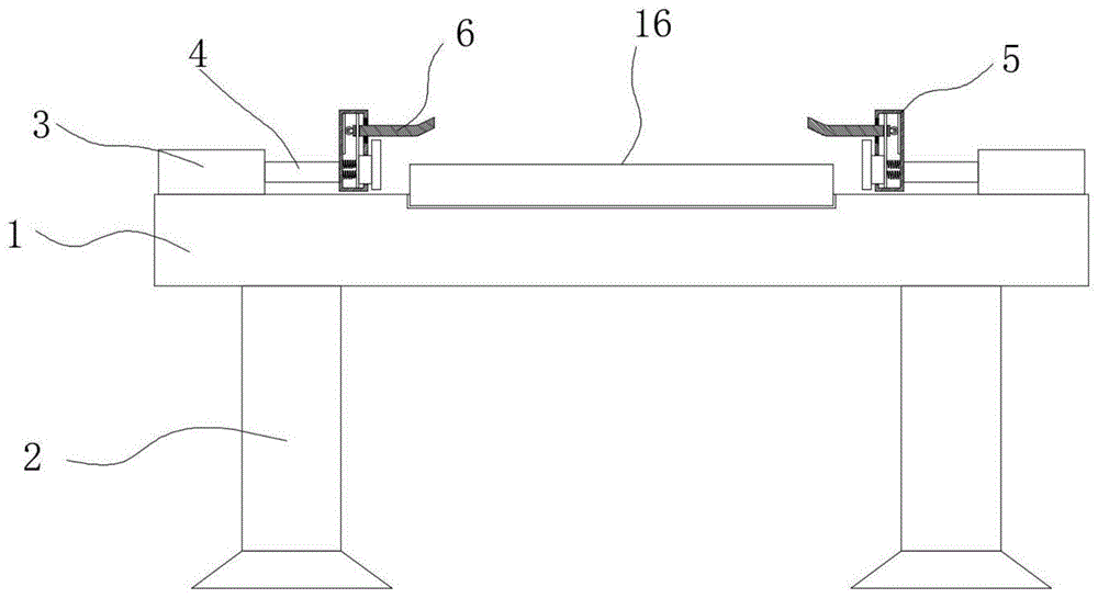 一种酚醛层压纸板加工用剪板机固定装置的制作方法