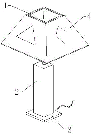 一种便于组装的台灯的制作方法