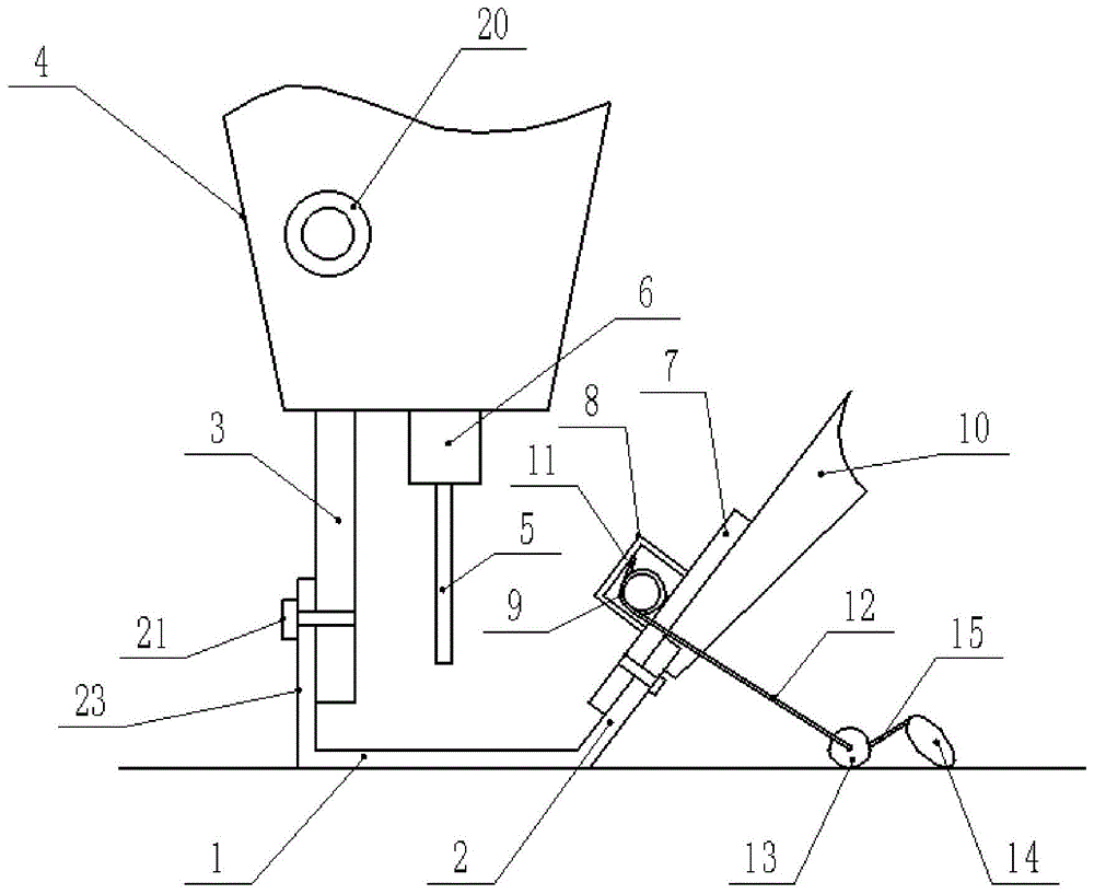 服装贴条生成与缝制一体压脚的制作方法