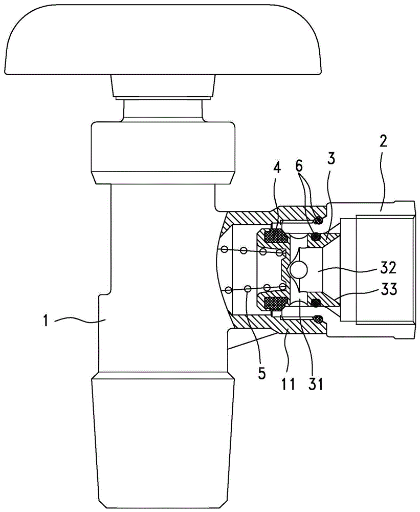 自闭式标准瓶阀的制作方法