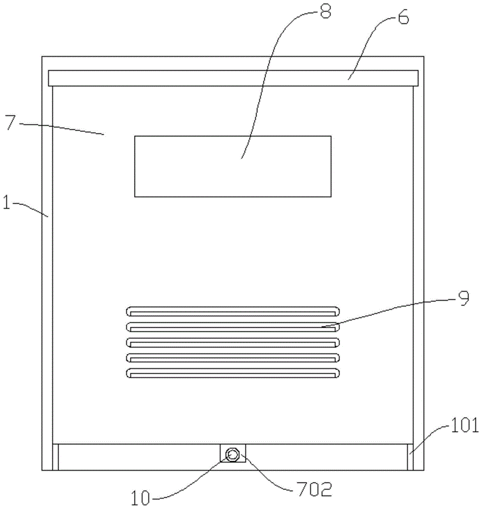 一种方便检修的建筑电气柜的制作方法