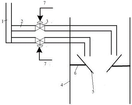 一种对称涡流混合与全区域网格采样协同控制脱硝系统的制作方法