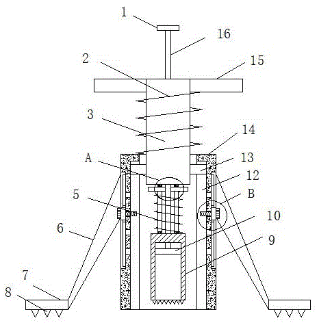 一种地基检测用取样装置的制作方法