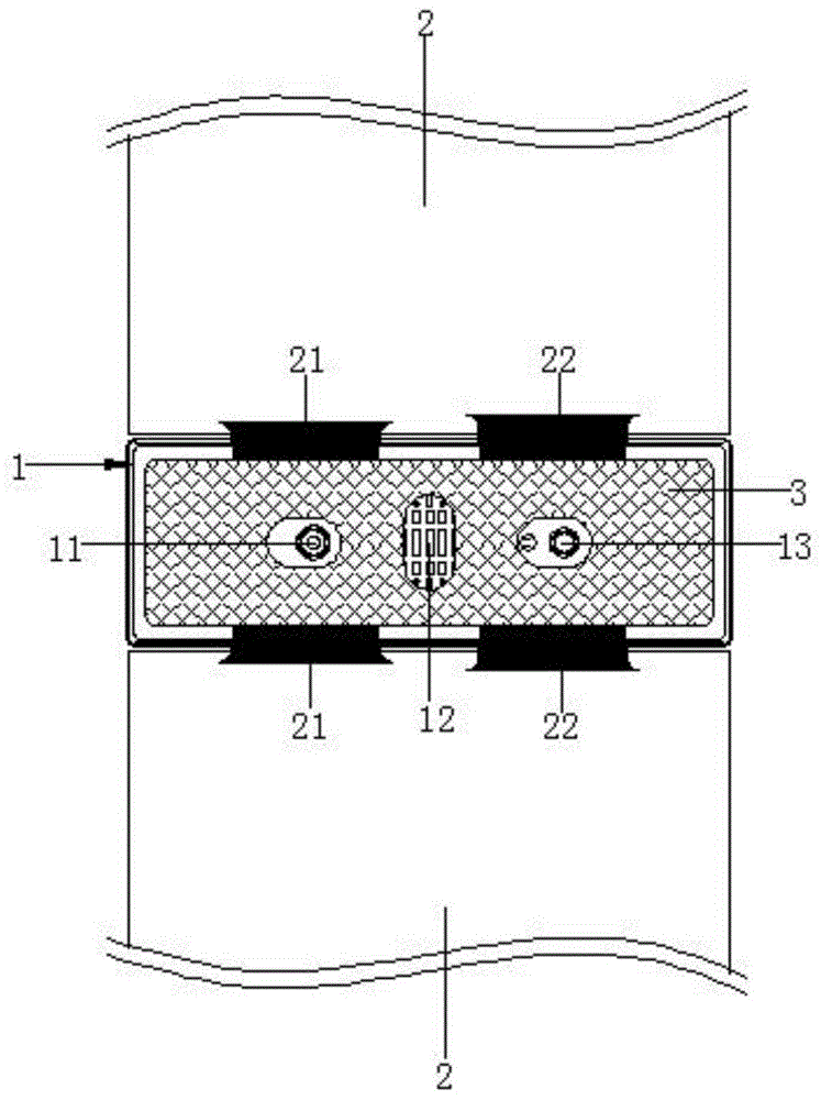 动力电池顶盖与电芯的装配结构的制作方法