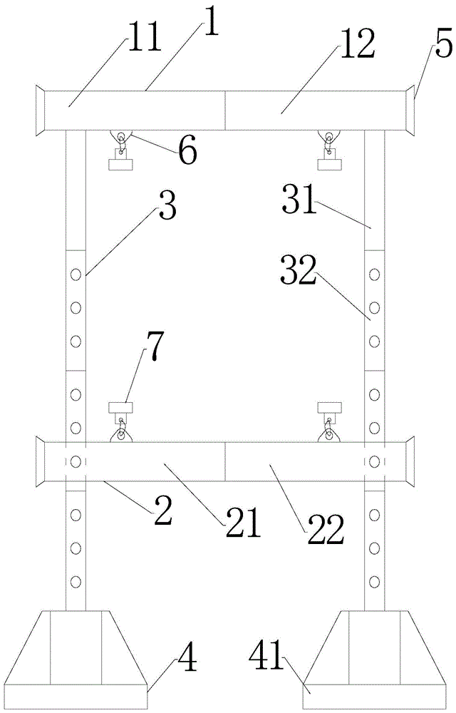 广告框架的制作方法