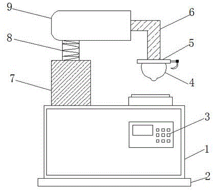 一种电瓷绝缘子用成形压坯装置的制作方法
