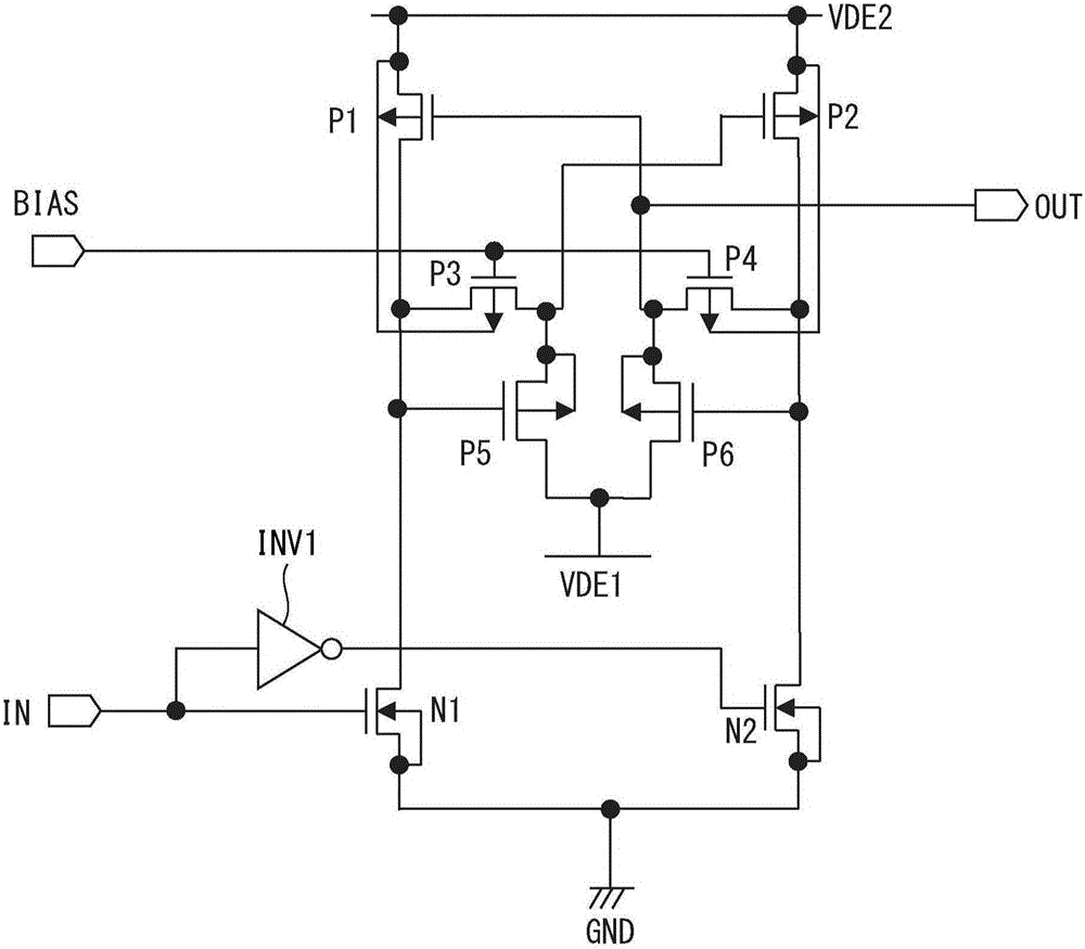 电平变换器电路的制作方法
