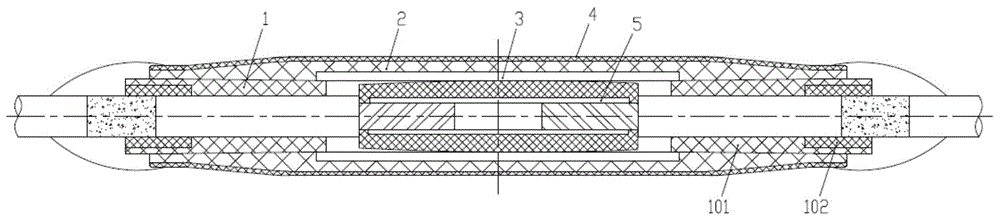 一种电力电缆快速修复用中间接头的制作方法