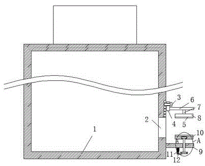 一种高压变频器用变压器一次输入引线位置结构的制作方法