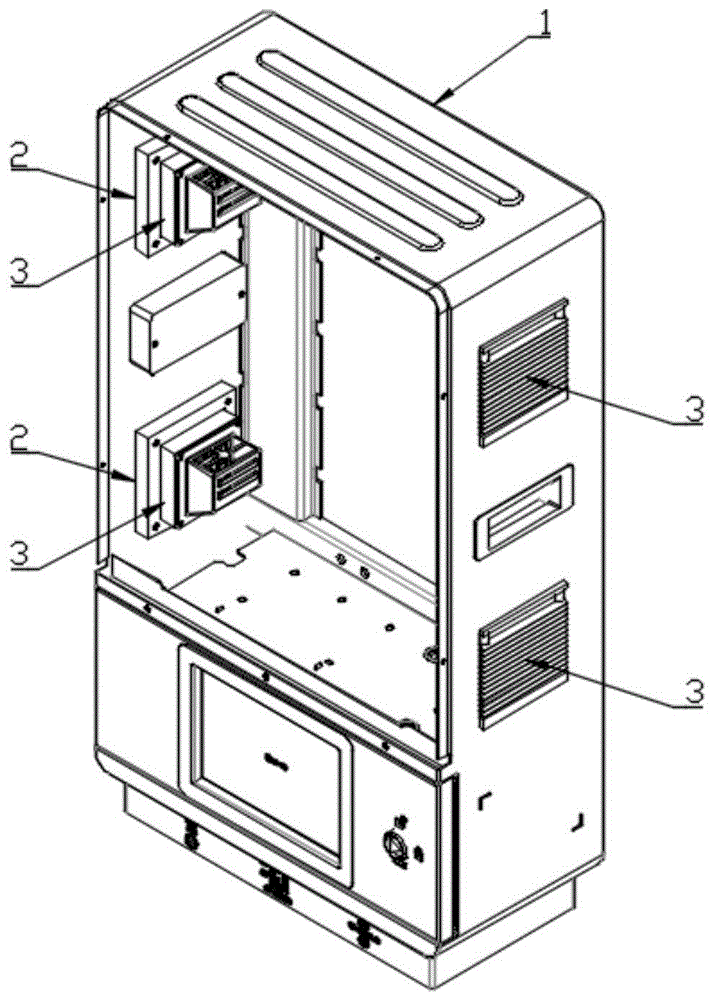 一种具有防水防尘通风散热功能的户用储能电池箱装置的制作方法