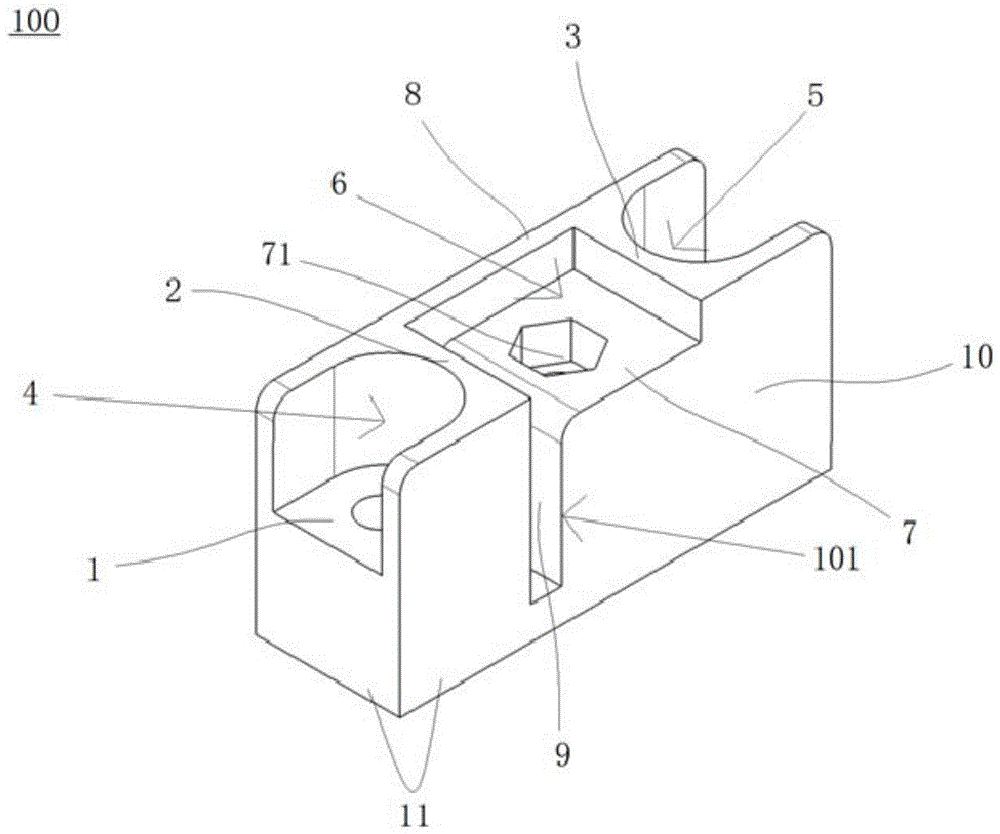 用于电池包的铜排转接固定结构和电池包的制作方法