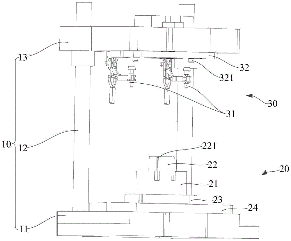 无刷电机定子热套入机壳工装的制作方法