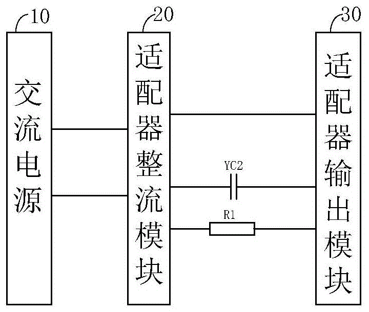 一种用于负离子发射装置的电源适配电路及装置的制作方法