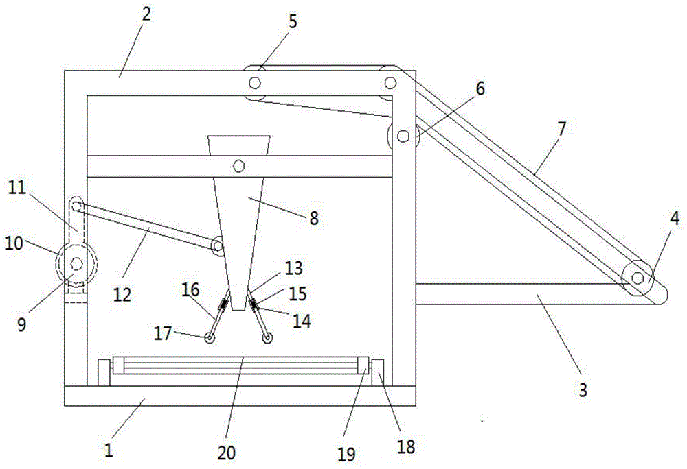 一种铺棉机的制作方法