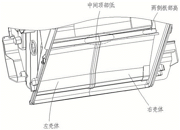 一种具有新型风门结构的汽车空调的制作方法