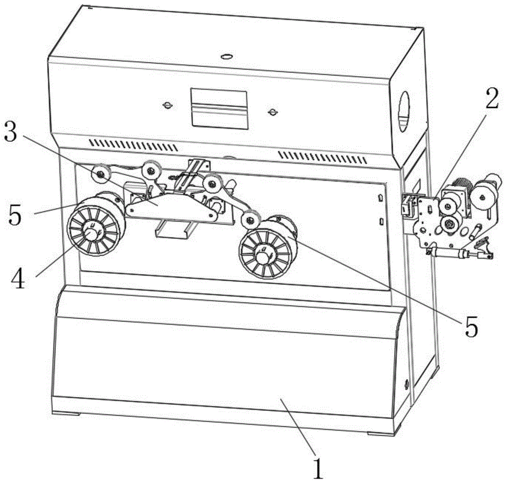 3D打印机耗材生产双收料装置的制作方法