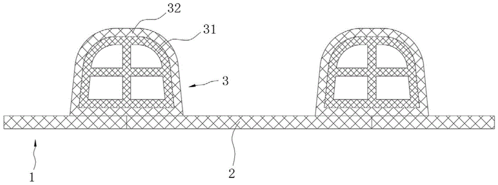 PP十字筋增强PE螺旋波纹管和型材的制作方法