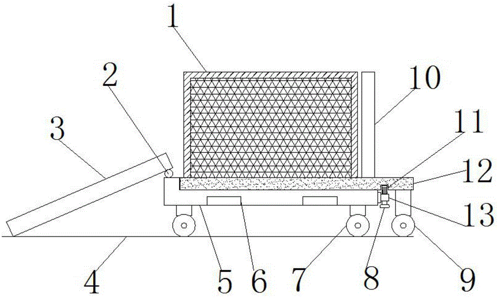 一种新型物流仓储笼的制作方法