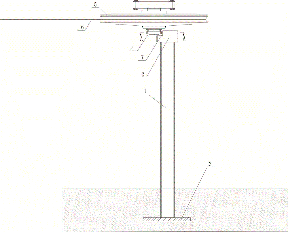 一种煤矿井下猴车的脱绳防护装置的制作方法