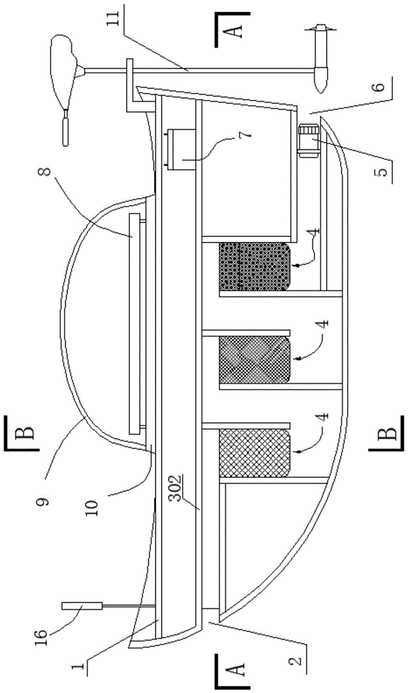 一种海洋微塑料回收船的制作方法