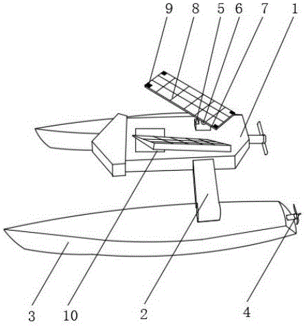 一种翼帆式太阳能板的制作方法