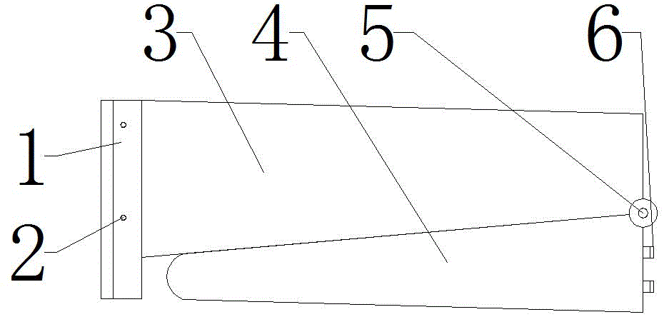 一种无人机折叠式机翼的制作方法