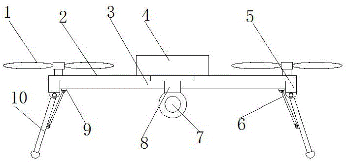 一种无人机起落支架的制作方法