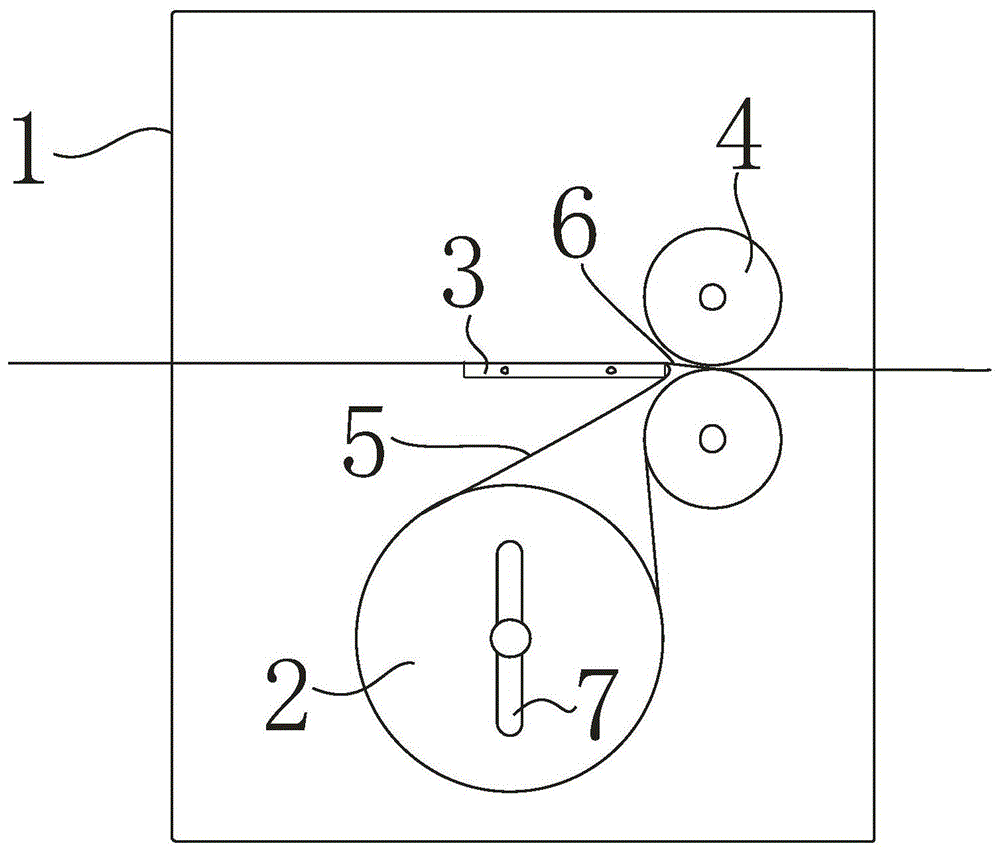 一种标签移位装置的制作方法