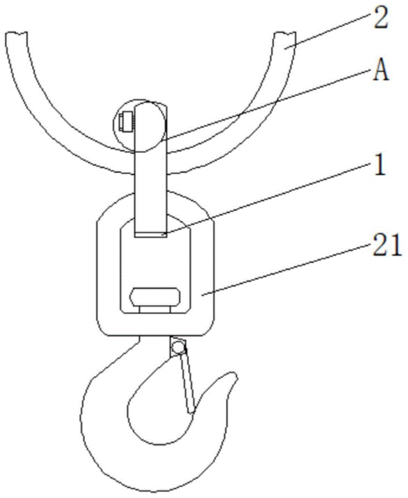 一种方便维护的吊钩装置的制作方法