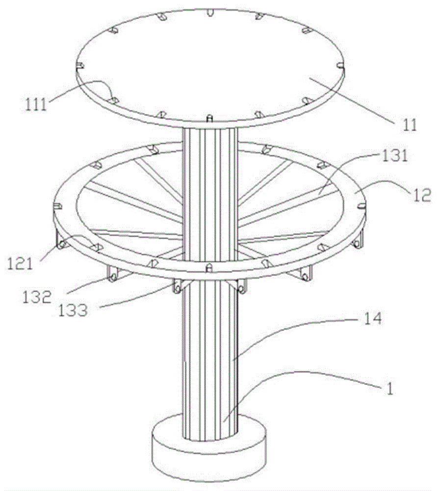 一种胶水灌装机用圆盘装置的制作方法