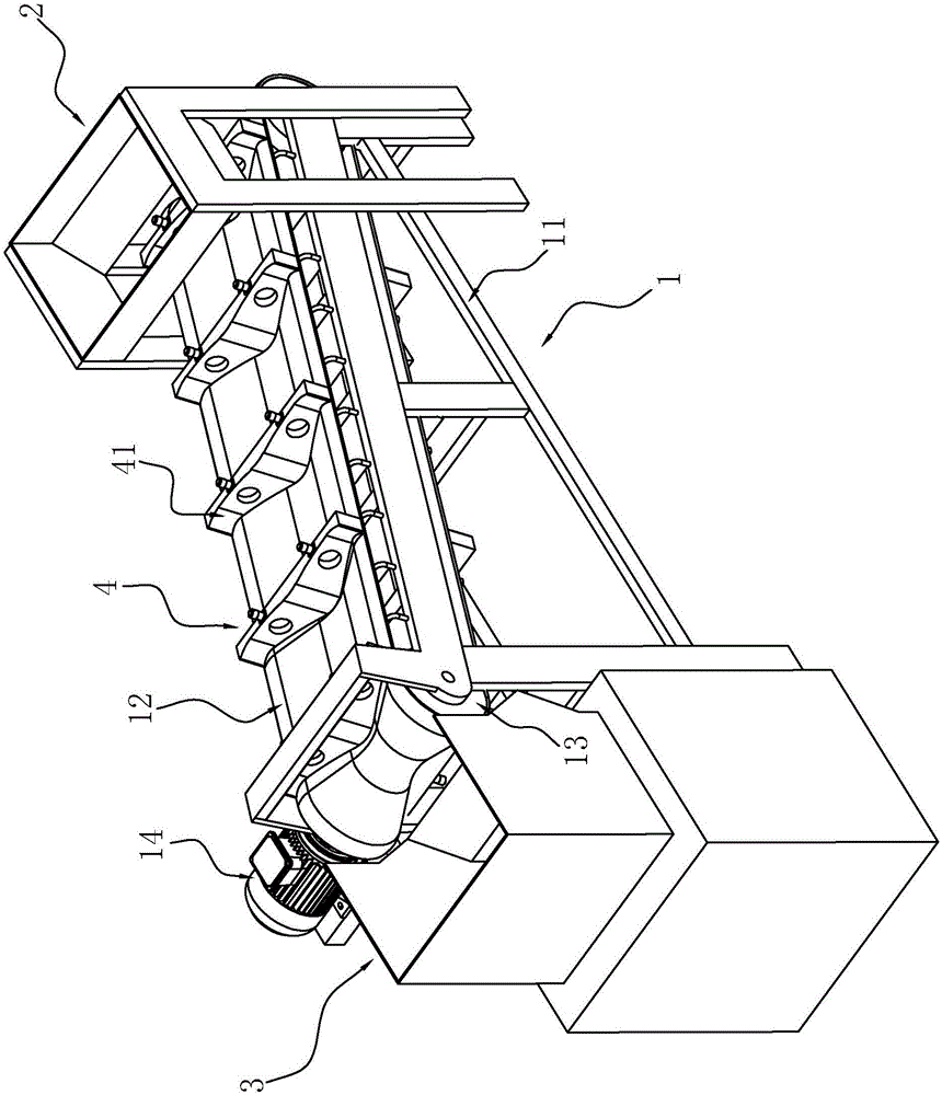 一种建筑垃圾的上料装置的制作方法